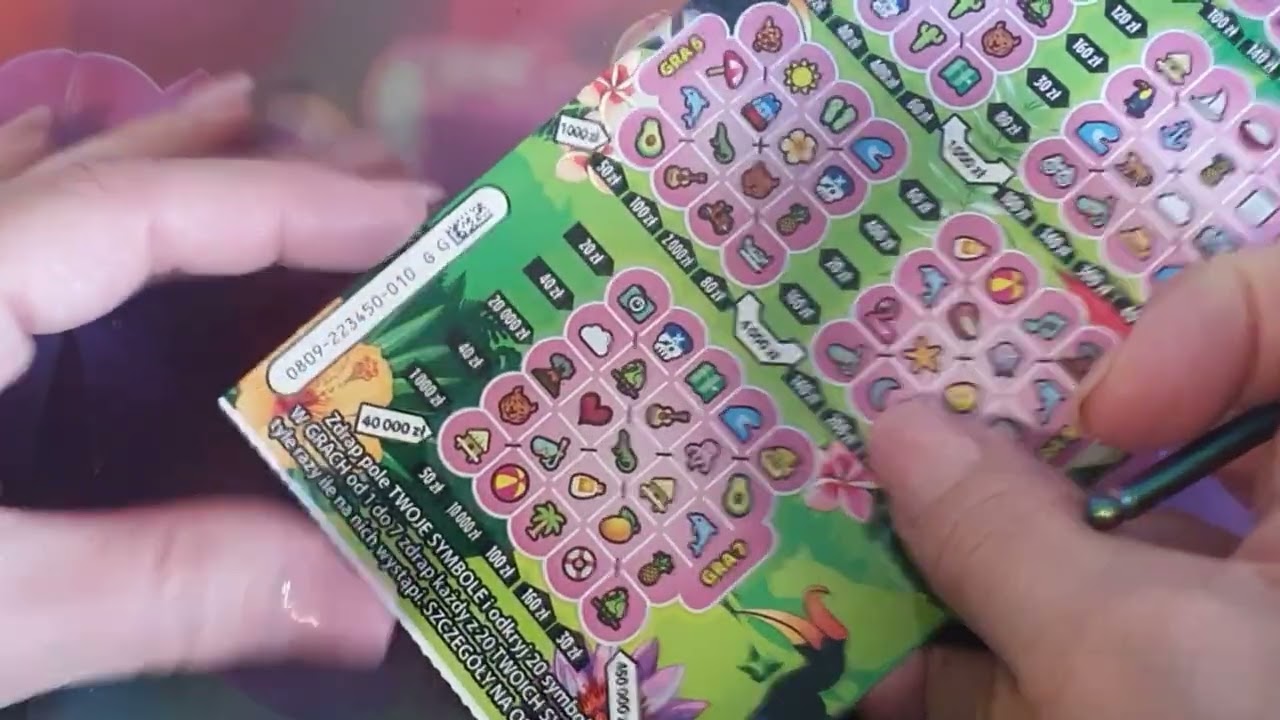 Zdrapki # 1146🍀🍀 7 🍀🍀odcinek NMPKZ, 3x Mega Paradiso