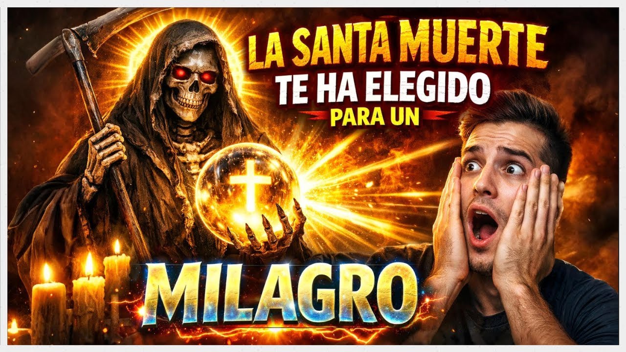 LA SANTA MUERTE TE HA ELEGIDO PARA UN MILAGRO EXTRAORDINARIO 🕯️💀 | MENSAJE PODEROSO