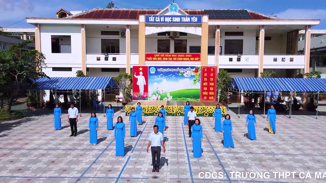 TRƯỜNG THPT CÀ MAU   BÀI THỂ DỤC GIỮA GIỜ