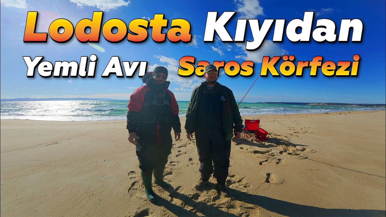 Lodosta Kıyıdan Yemli avı/ Yakala Bırak / Keşan / Saros Körfezi / Levrek avı / Çupra avı /Mırmır avı