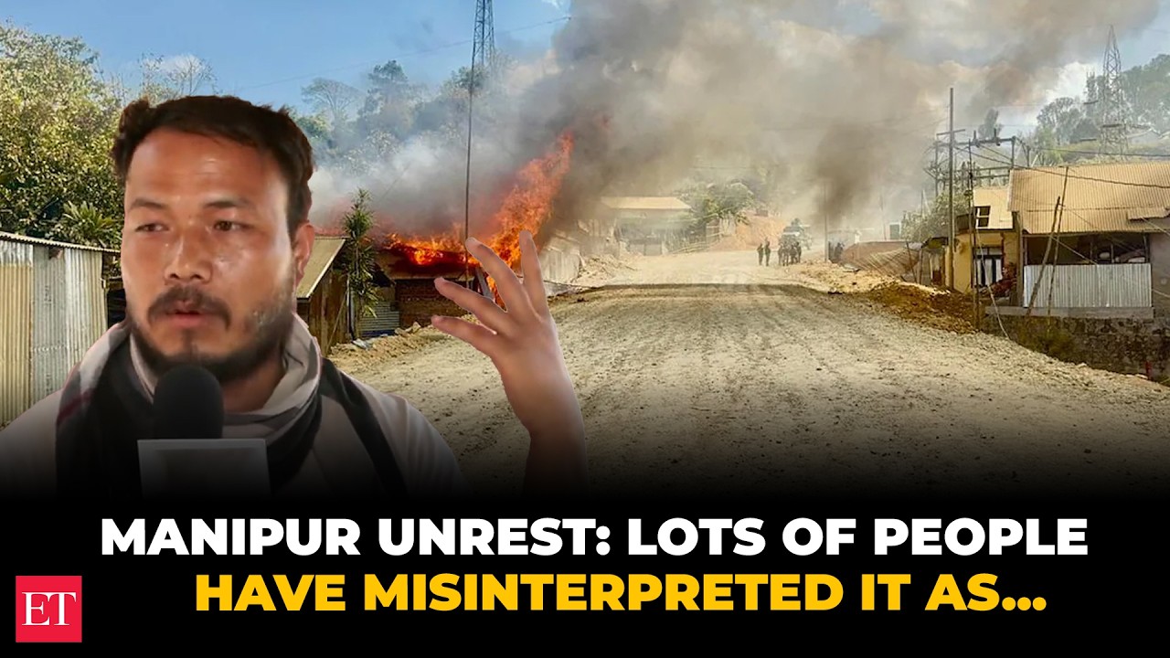 Манипур в состоянии хаоса: лидер KSO отвергает межрелигиозную подоплеку столкновения в Укхруле, о...