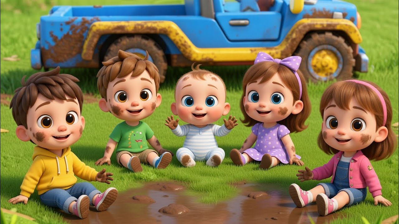 Ten in the Bed Push the Car 🚗 + Five Little Ducks + Wheels on the Bus | Nursery rhymes & Kids songs 