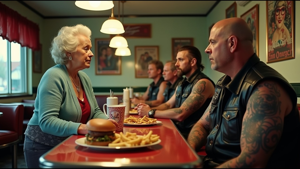 Ein älterer Herr sagte zu einem Motorradfahrer: „Sie haben ein Tattoo, genau wie meine Tochter, was?