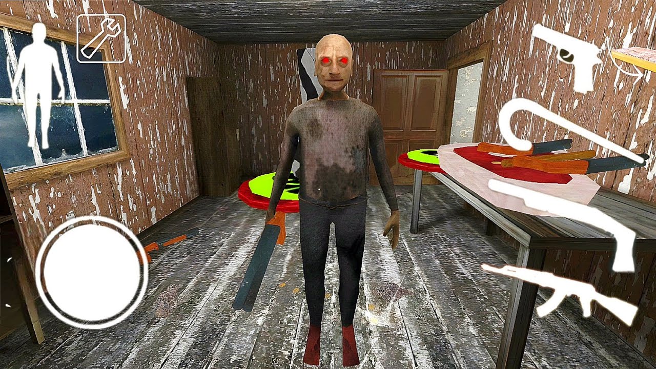 Играю за дедушку, сбегающего из дома бабушки | меню мода 