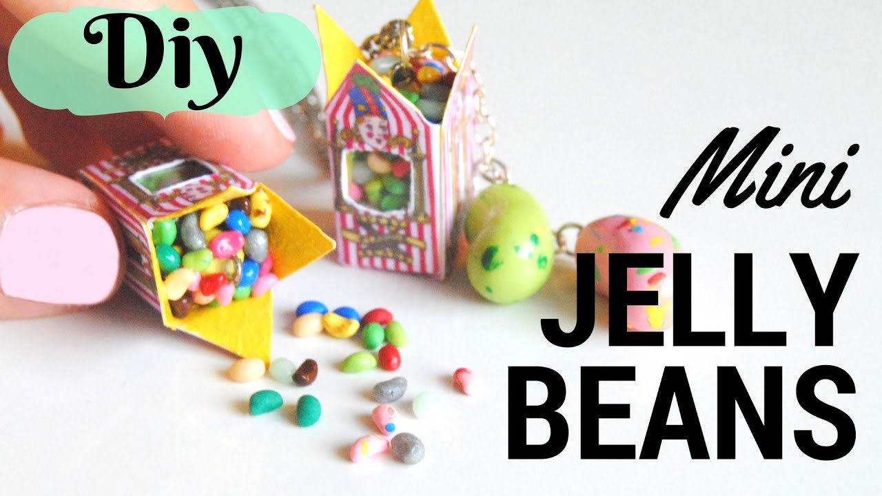 Harry Potter Miniature Bertie Bott's Beans-Polymer Clay Tutorial