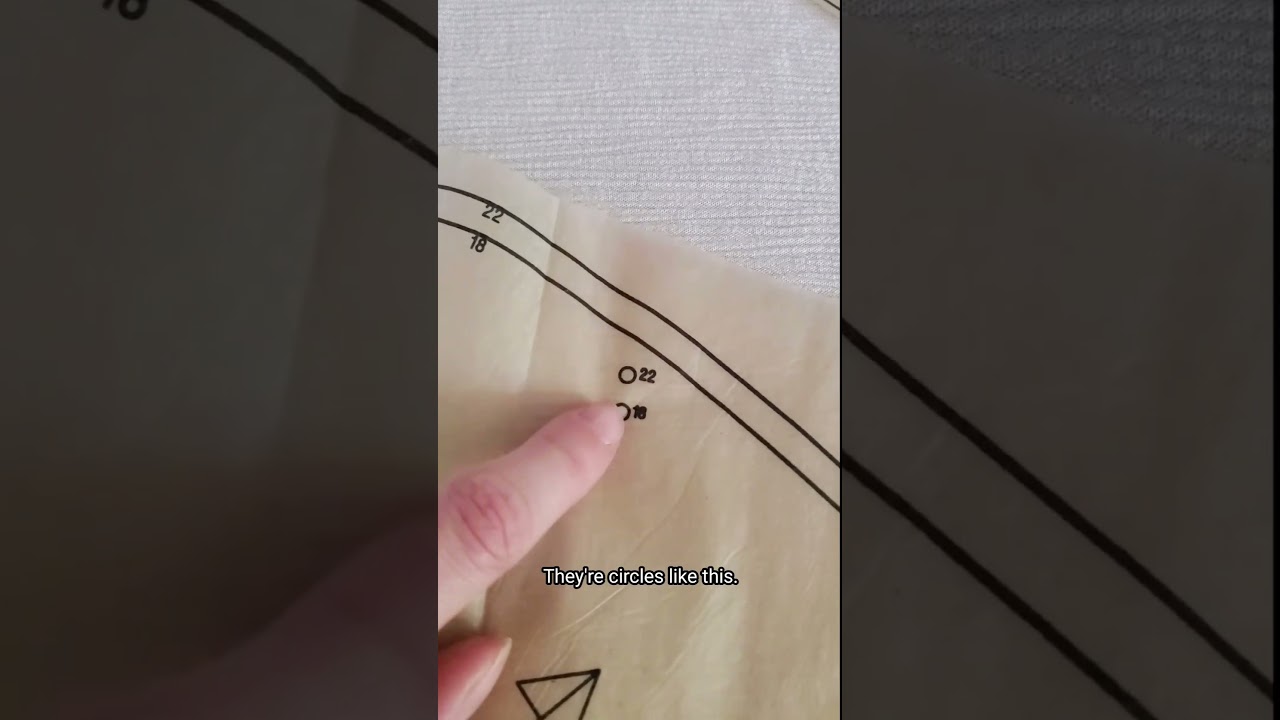 How the heck do you read these things? Explaining pattern symbols. #sewing #sewingpatterns