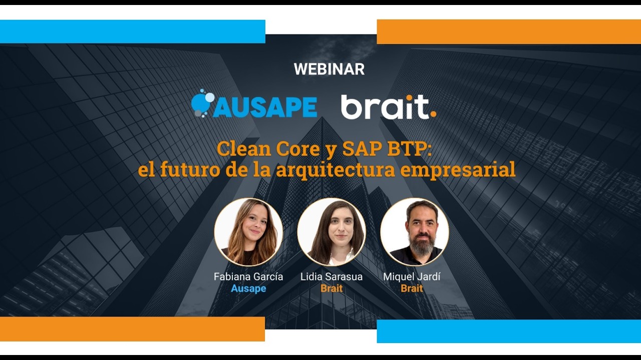 Webinar: Clean Core y SAP BTP el futuro de la arquitectura empresarial