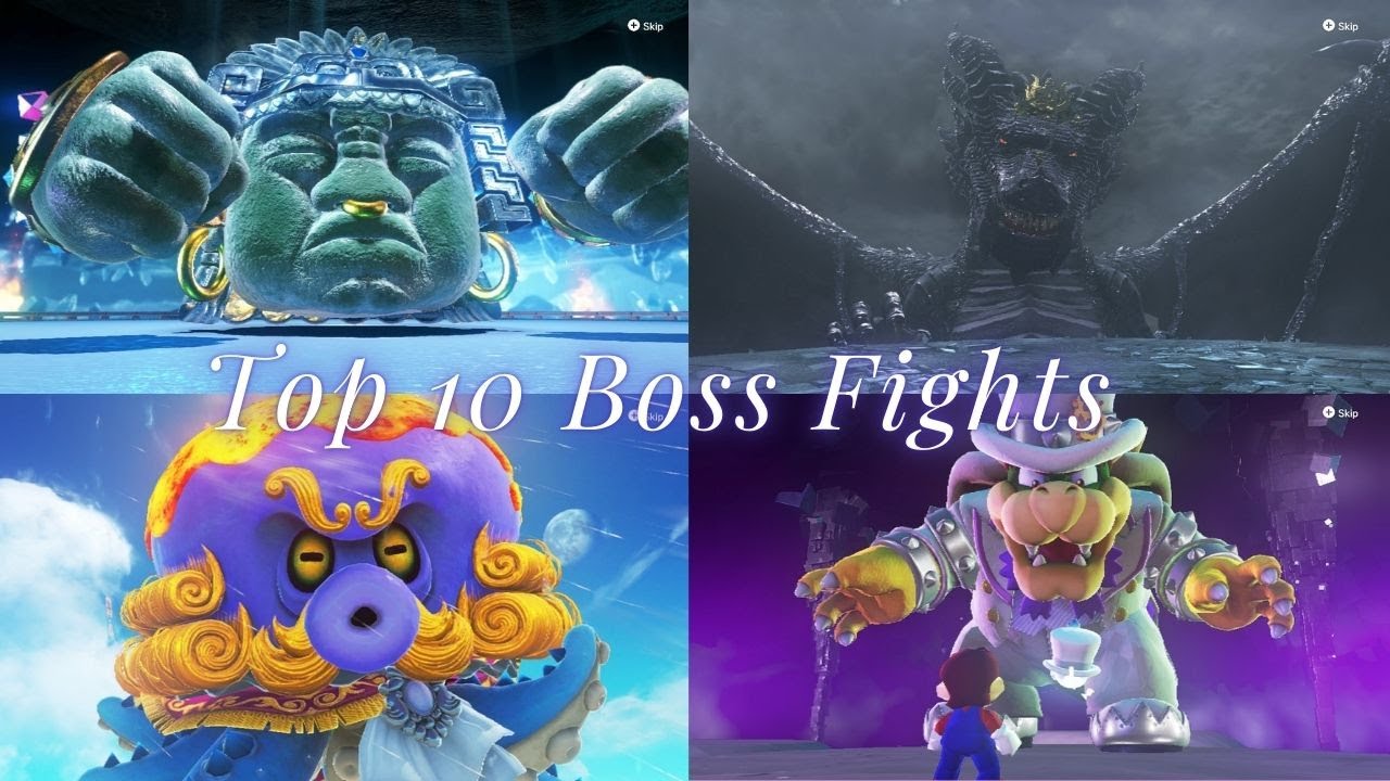 Top 10 Favorite Super Mario Odyssey Boss Fights