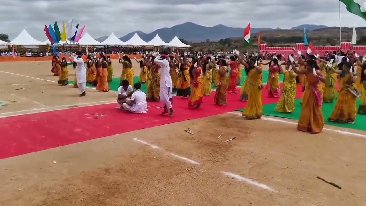 BUKKAPATNAM GOVT DIET CLG STUDENCE DANCE PERFORMANCE ON THE OCCASION OF 77TH REPUBLIC DAY.26/01/2026