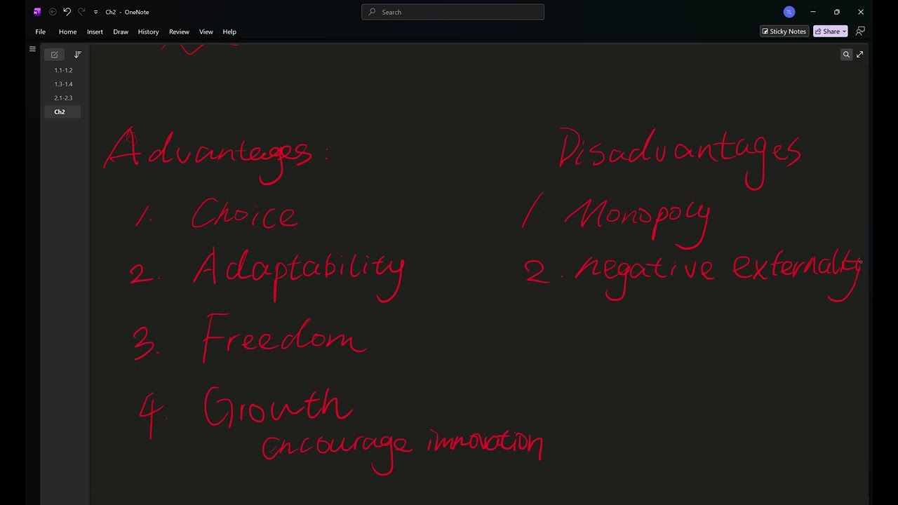 IG Economics Ch2 Pt1