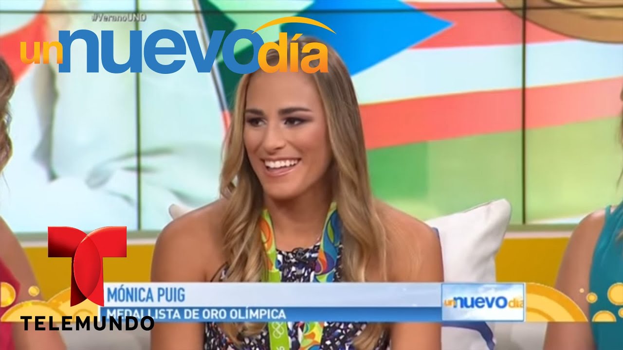 Mónica Puig, una puertorriqueña de oro en Un Nuevo Día | Un Nuevo Día | Telemundo