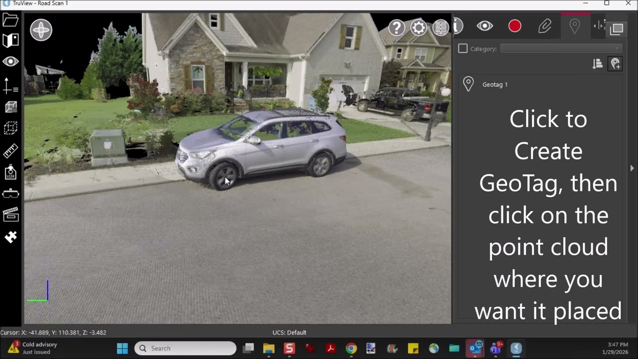 How to add GeoTags to TruView