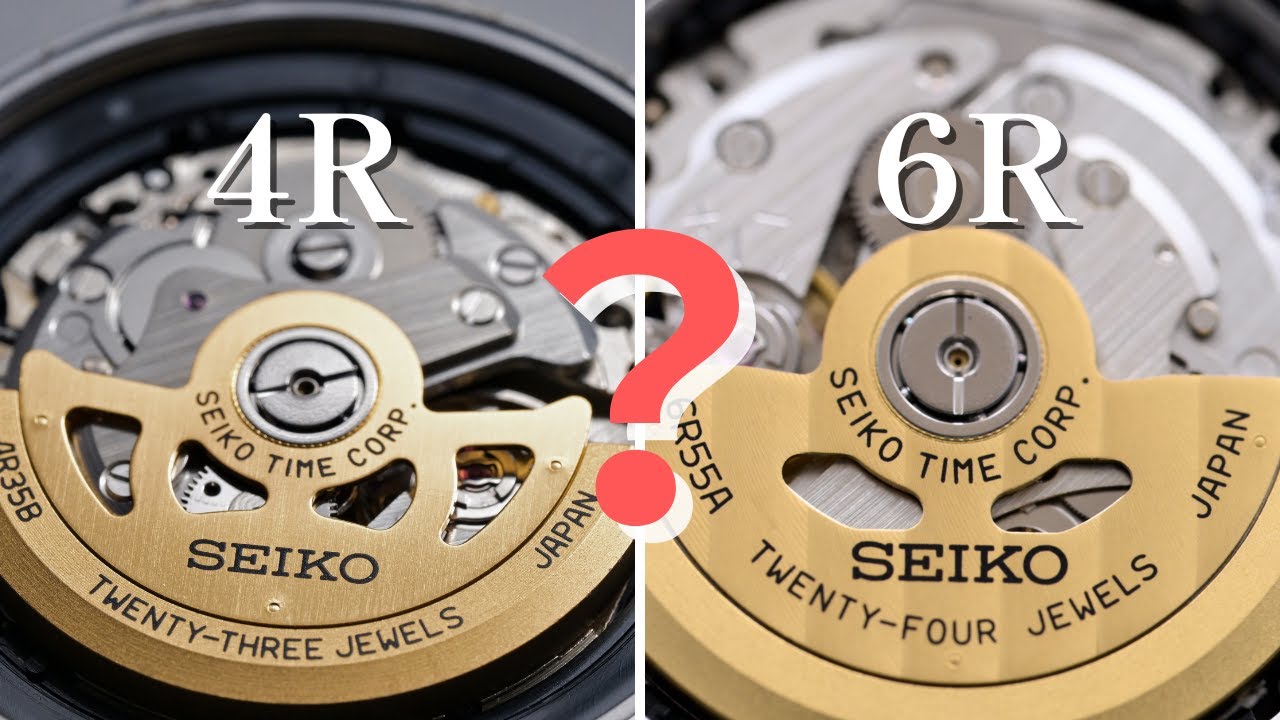 【SEIKO】4Rと6Rは結局何が違う？修理技能士が精度設計の違いを検証