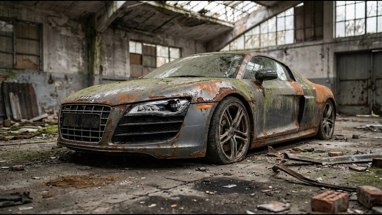 ASMR Car Restoration! Full Restoration of Audi R8 V10 2016