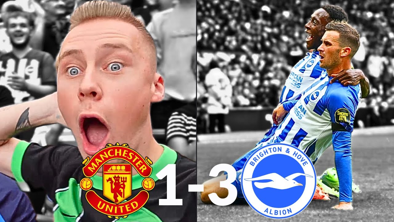 Brighton OUTPLAY Man United AGAIN!! | 1-3 | Man United vs Brighton | Match Day Vlog
