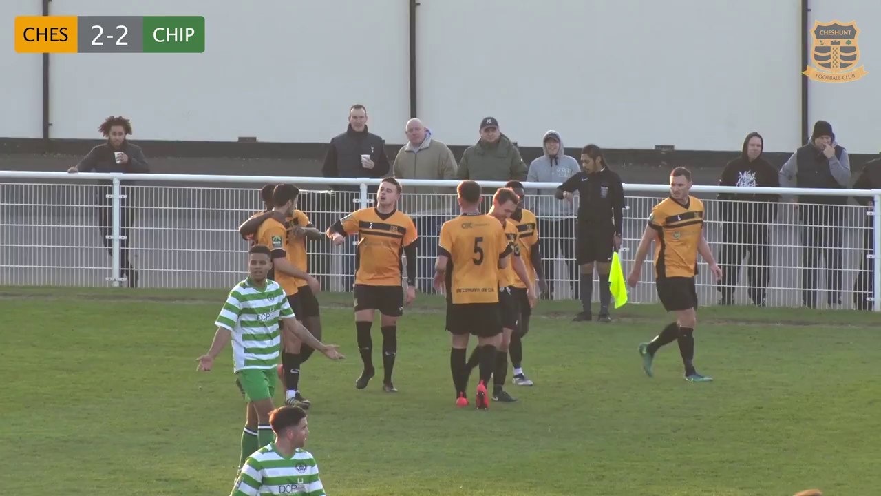 Cheshunt FC vs Chipstead FC Highlights 3-3