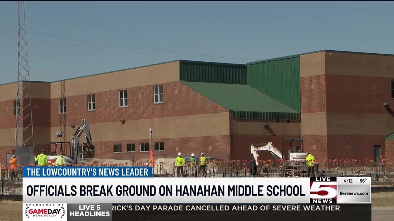 VIDEO: Hanahan Middle breaks ground on new facility, first major renovation in decades