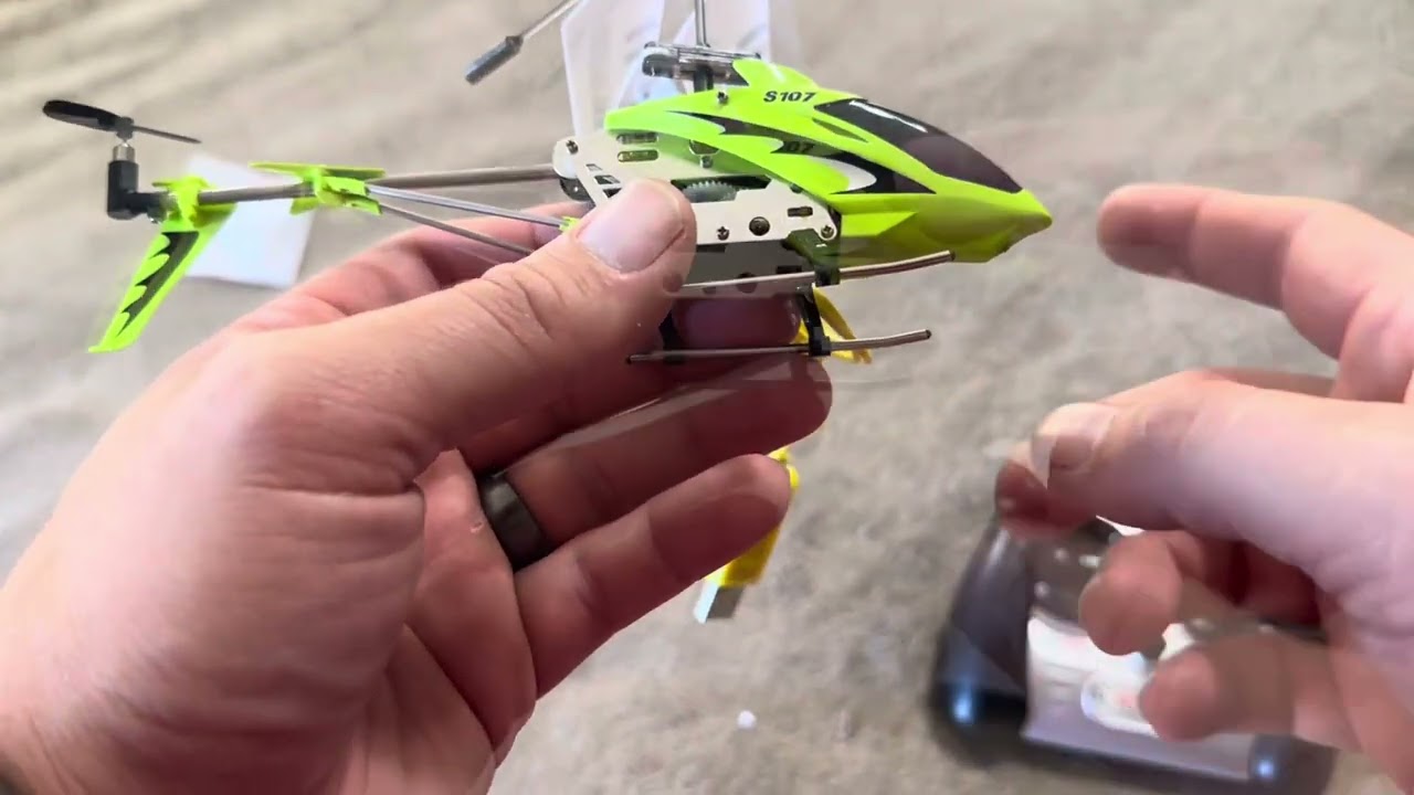 Unboxing, Testing, Demo, & Review of Syma S107G RC Helicopter