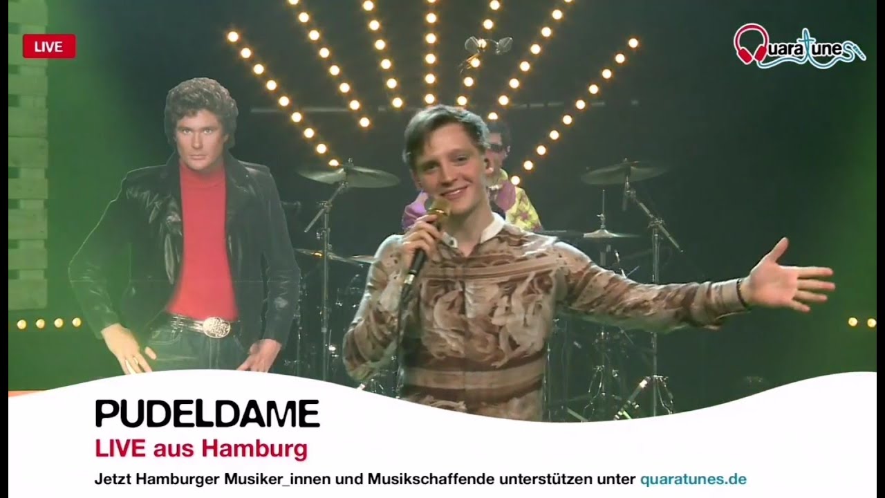 🐩 Pudeldame - Zampano LIVE Quaratunes Hamburg 07.05.2020