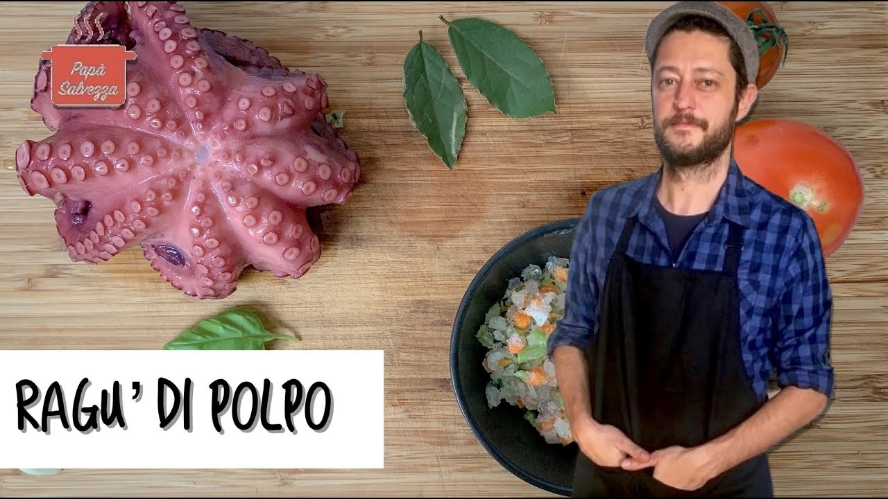 RAGU' DI POLPO BOLLITO sapore di mare senza sbattimenti