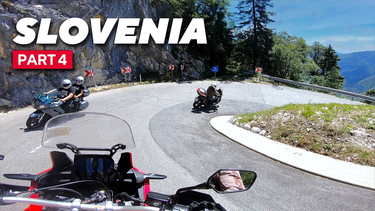 Riding a Motorcycle in Slovenia - and a Bit of Italy and Austria