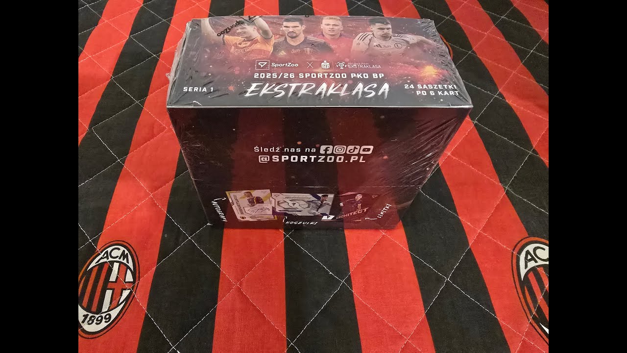 PKO BP EKSTRAKLASA 25/26 CZ.1 OD SPORTZOO - OTWIERAM RETAIL BOXA - SZOK!!! CO TUTAJ SIĘ WYDARZYŁO!!!