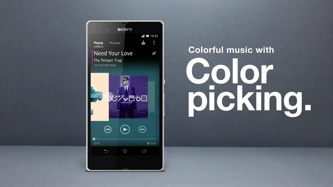 Xperia Z: Album, Movies & WALKMAN apps