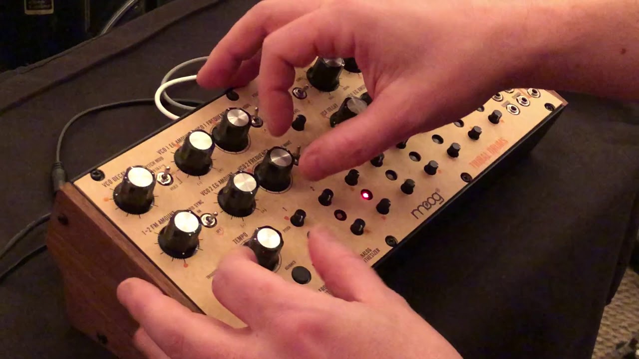 Moog DFAM (Drummer From Another Mother) Demo
