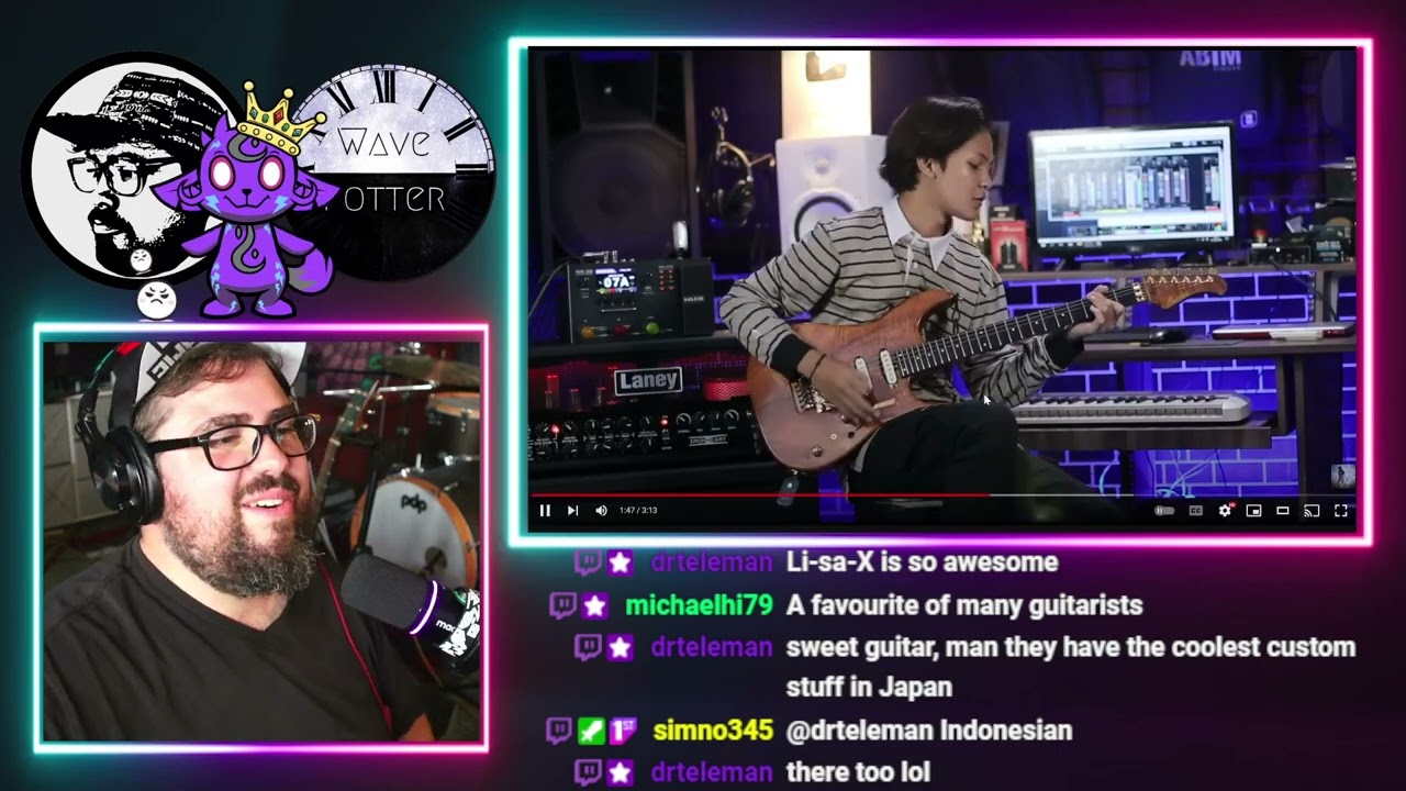 Rock Musician Reacts to Abim Finger - Satch Boogie