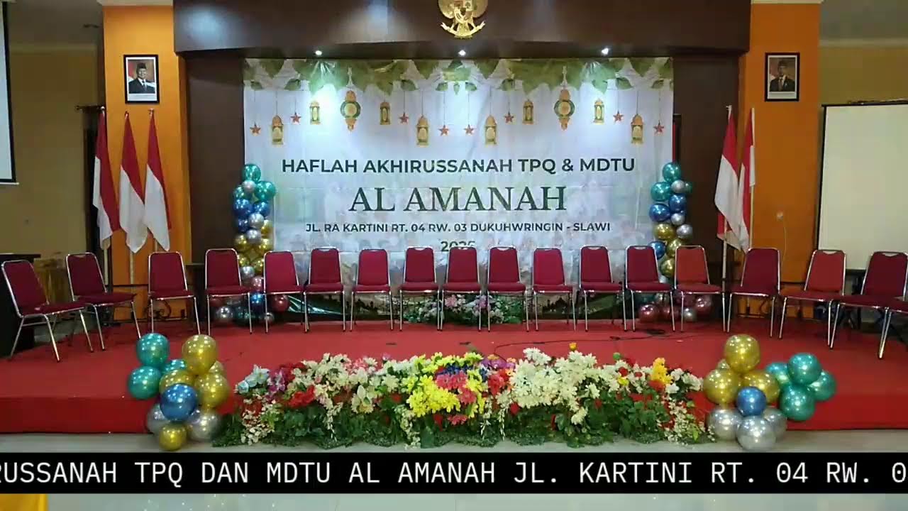 HAFLAH AKHIRUSSANAH TPQ DAN MDTU AL AMANAH DUKUHWRINGIN