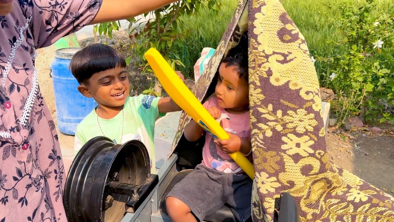 माऊलीची bat मुन्नीने लपून ठेवली 😳