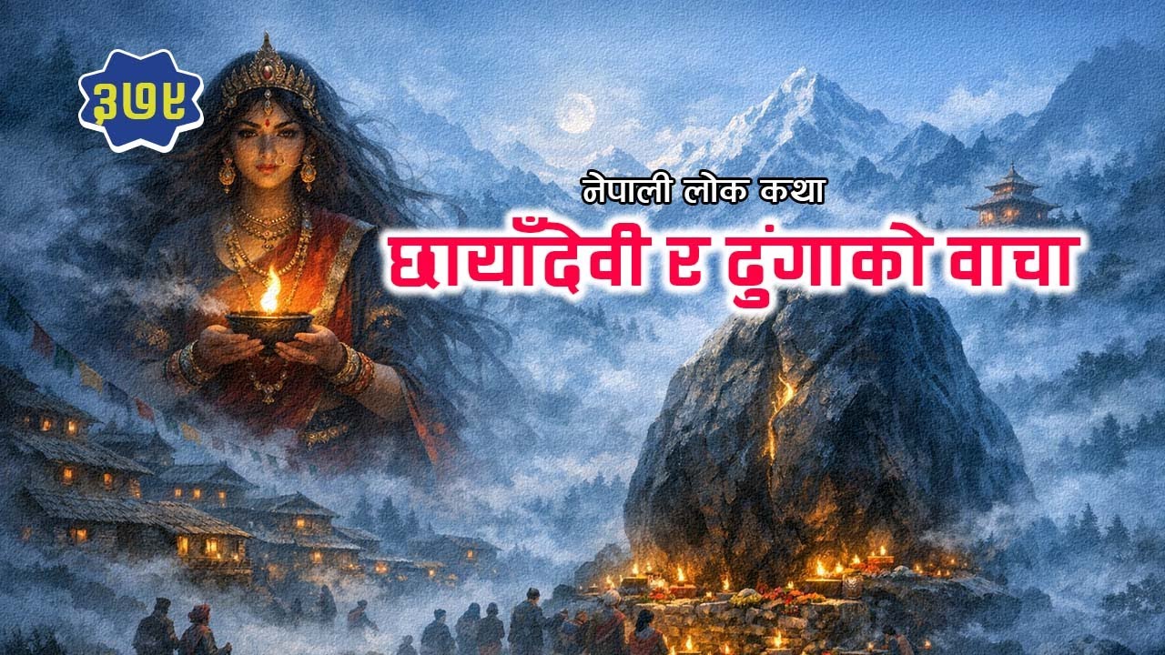 The Shadow Goddess and the Stone's Promise (छायाँदेवी र ढुंगाको वाचा) I नेपाली लोक कथा I Moral Story