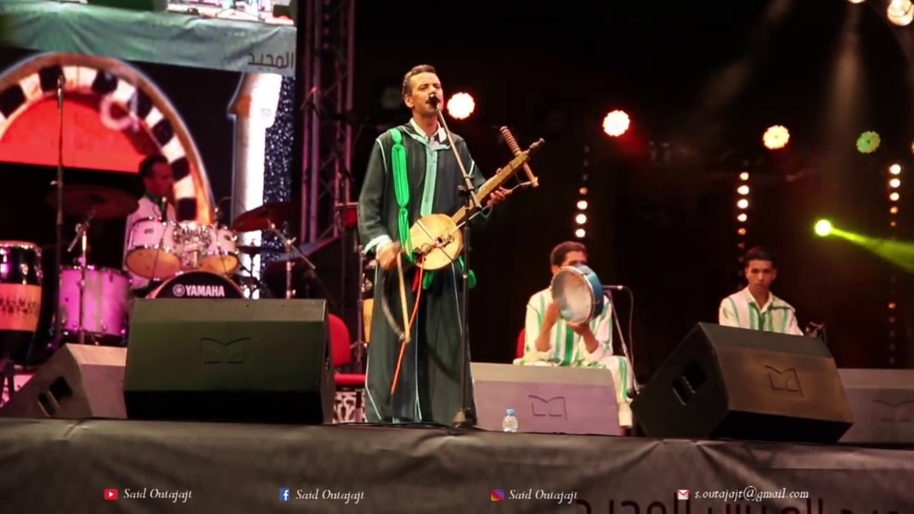سعيد اوتجاجت في المهرجان الوطني للفن الروايس الدشيرة 2018
