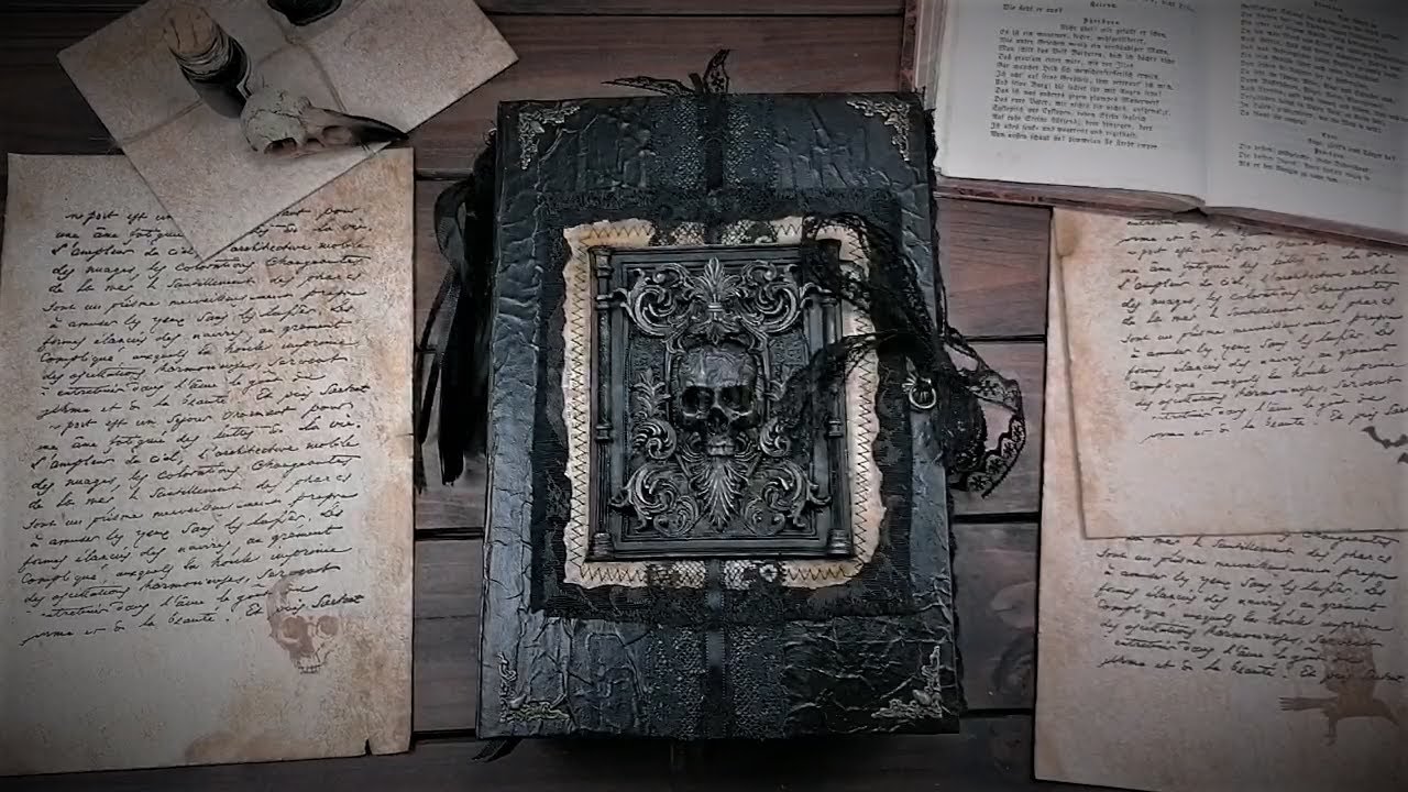 Gothic Junk Journal Darkness - Sold