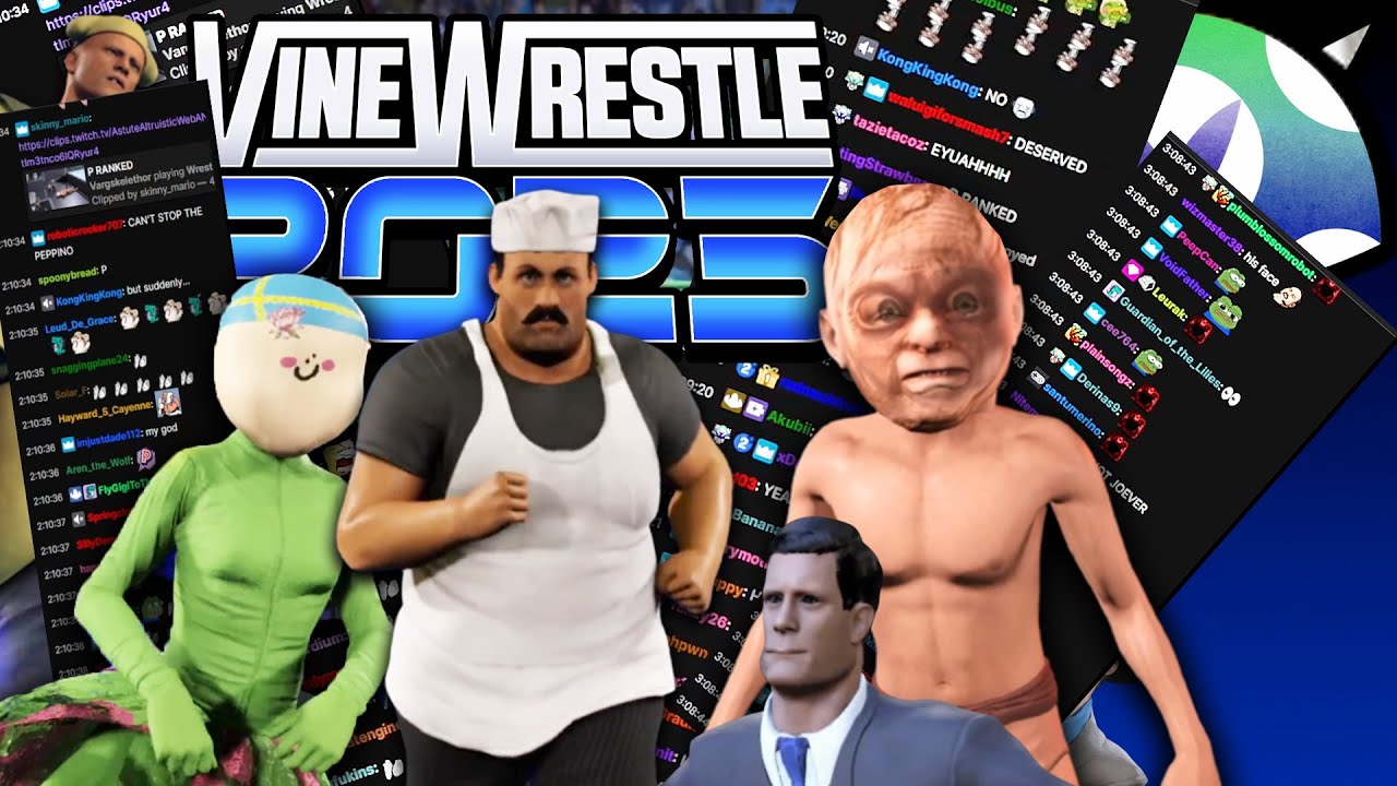 [Vinesauce] Joel - Vinewrestle 2023 ( With Chat )