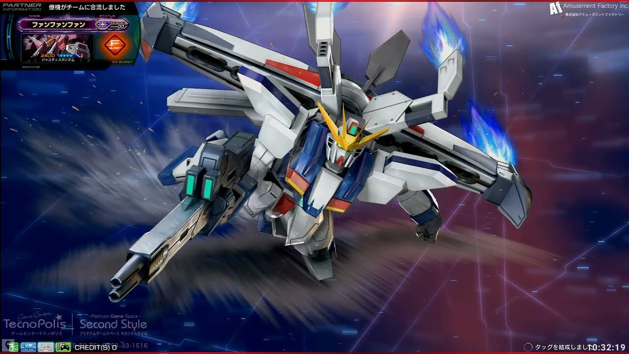 機動戦士ガンダム EXVS.2 インフィニットブースト 配信  #新潟 #長岡市 #ゲームセンターテクノポリス