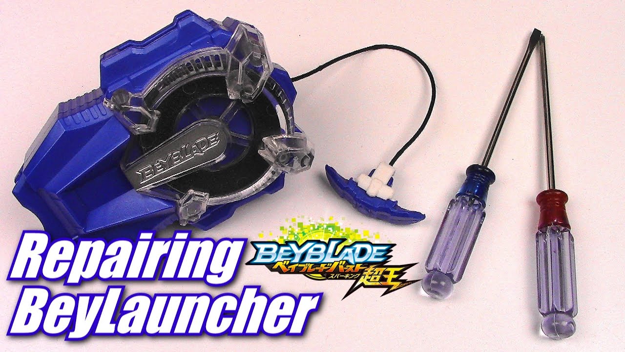 TUTORIAL: REPAIRING SUPERKING BEYLAUNCHER L | Beyblade Burst Sparking / Superking ベイブレードバースト超王