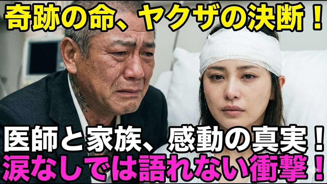 ヤクザの娘を救い「極道に関わるな」とクビにされた救急医…だが命を救われた親分が用意した恩返しの移籍先はまさかの…