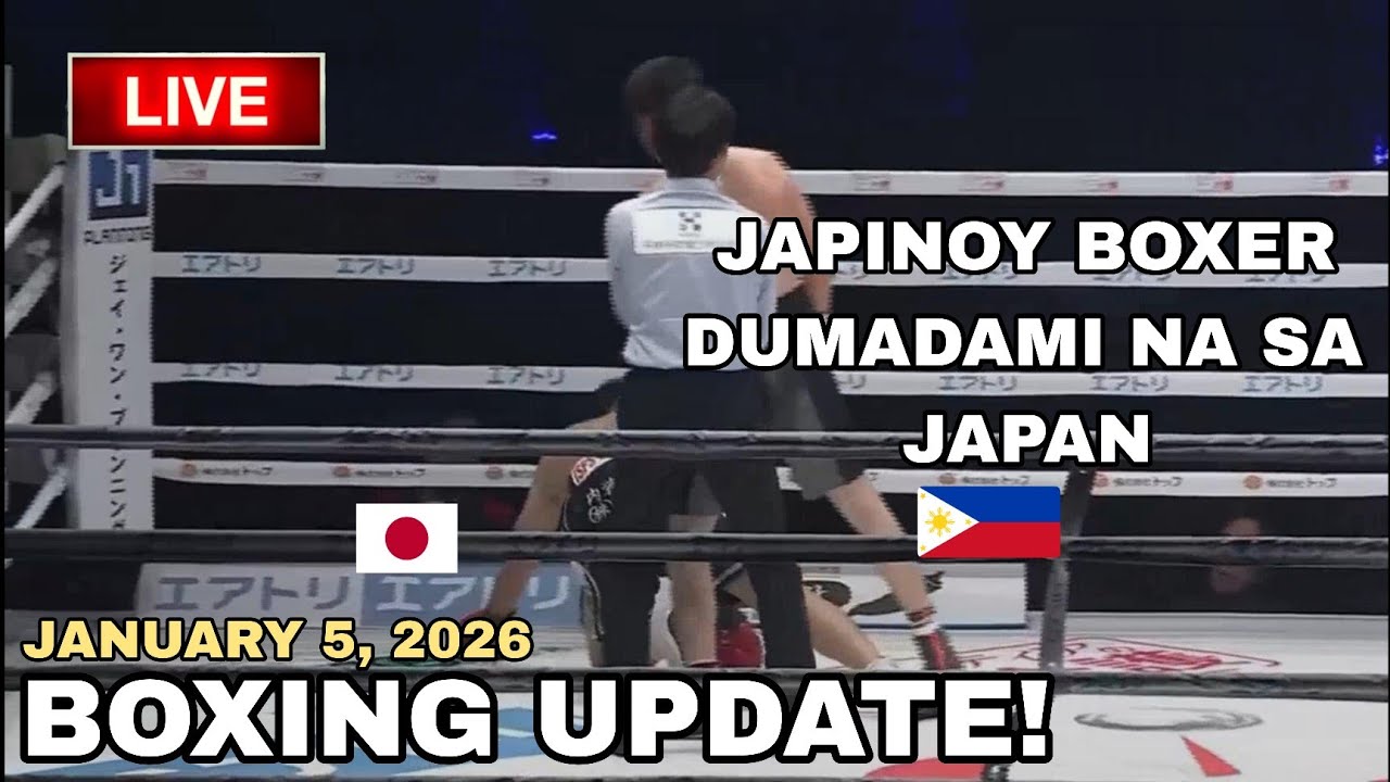 Boxing Update! January 5, 2025 l Pilipino/Japanese ang napa-sabak sa Japan