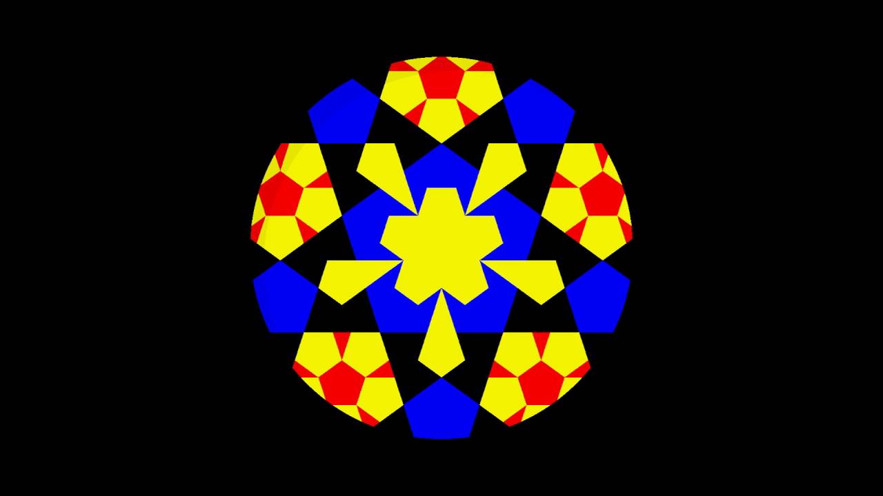 Algo pasa con phi - Capítulo 24 - Mandalas fractáureos pentagonales