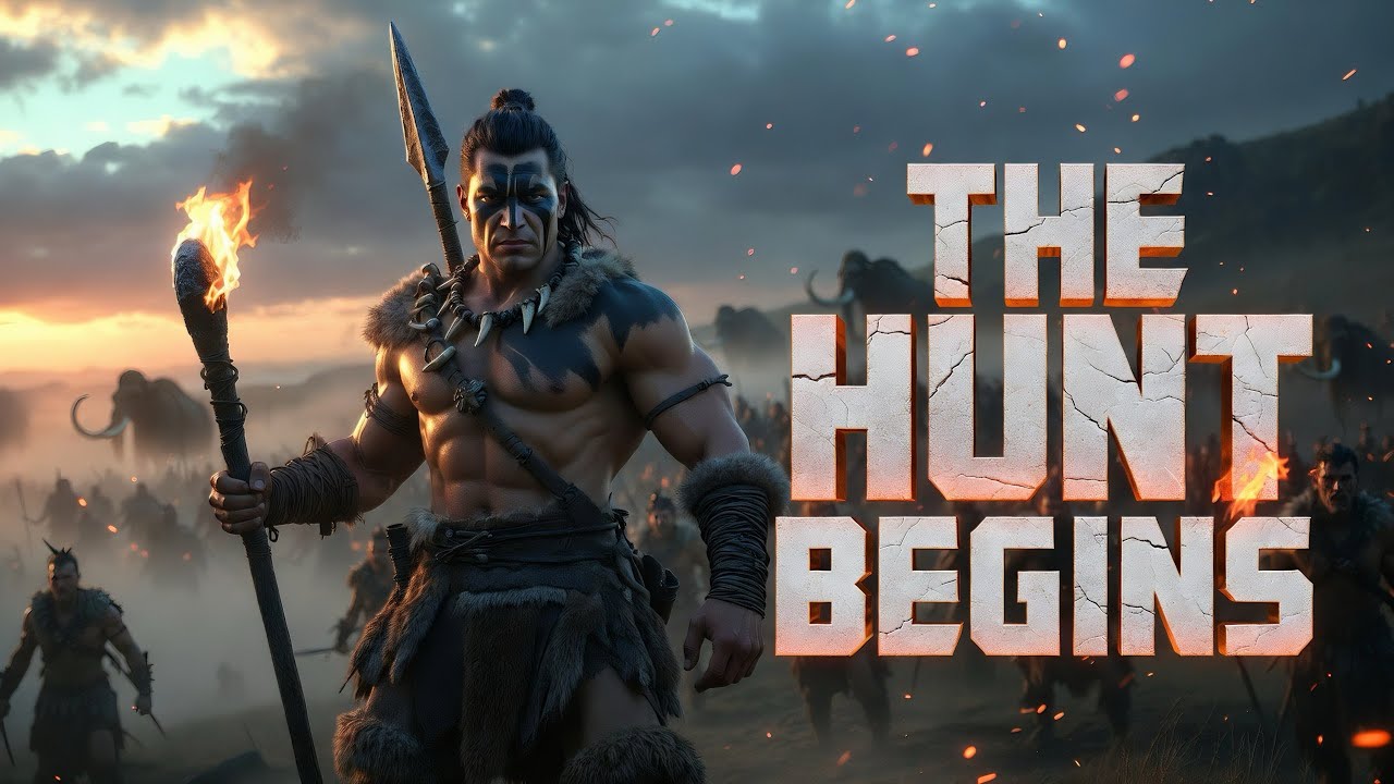 THE HUNT BEGINS 🔥 | Stone Age Rap Anthem (Animated Music Video)