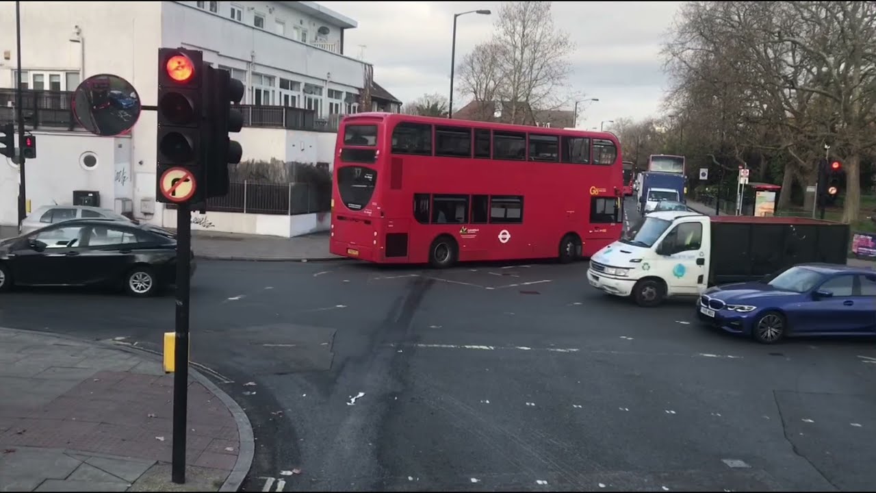 FULL ROUTE VISUAL | London Bus Route 12: Dulwich Library - Oxford Circus | LTZ 1119 (LT119)