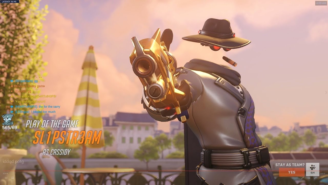 POTG! Cassidy’s mythic weapon skin! IDDQD CASSIDY STADIUM GAMEPLAY