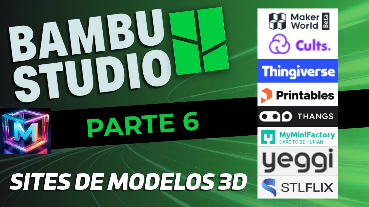 Bambu Studio Tutorial - Sites de Modelos 3D e Importação - Do Zero à Impressão 3D (Parte 6)