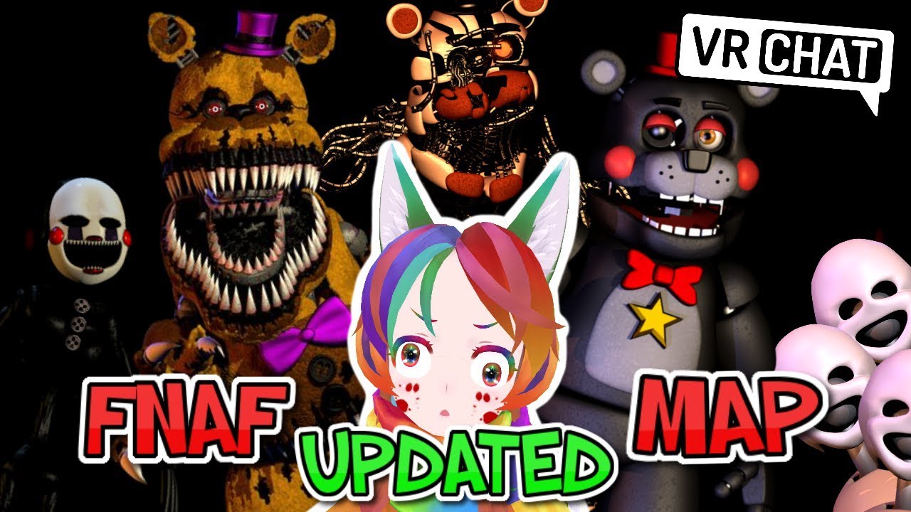 [VRChat] THIS FNAF MAP JUST GOT A WHOLE LOT SCARIER (VRChat Fnaf Map update)