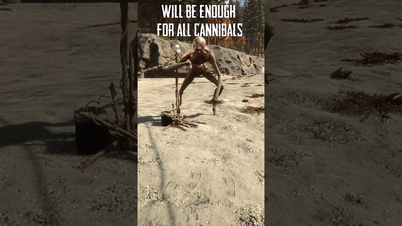 Spin trap vs Demon mutant in Sons of the Forest💀