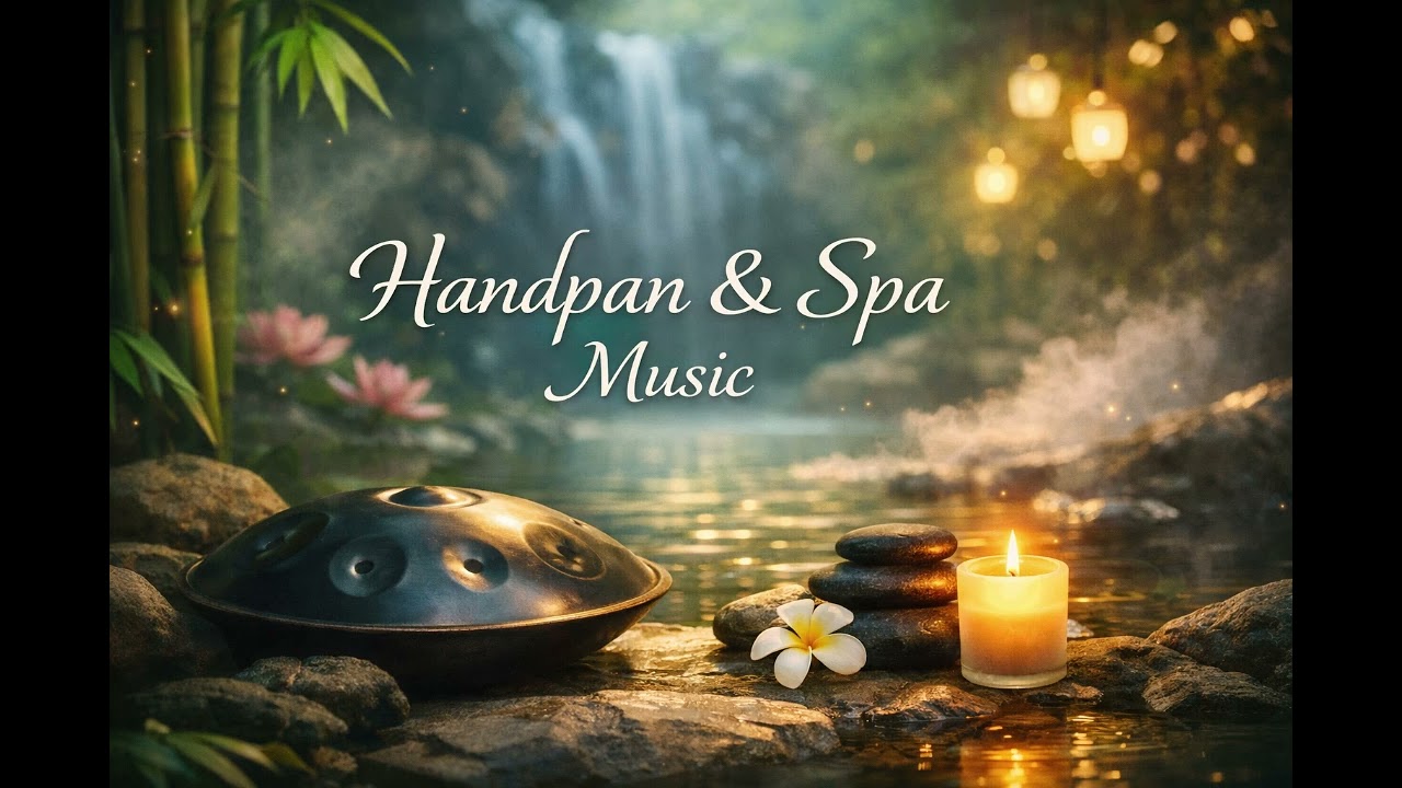 Handpan & Spa Music   5 Minute Deep Relaxation