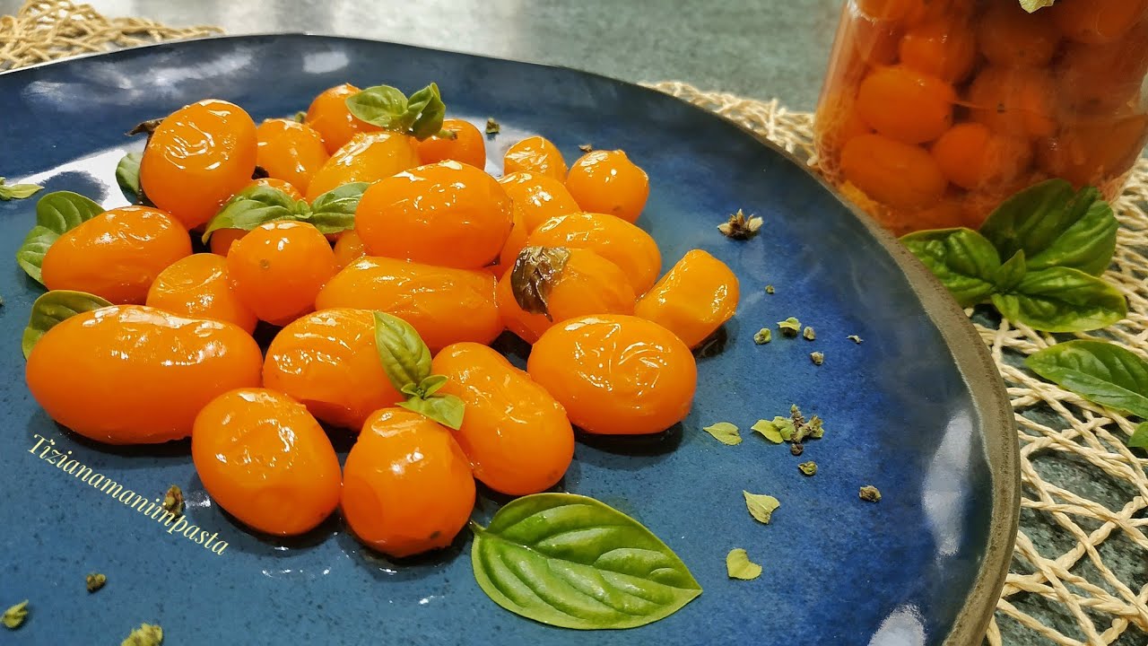 CONSERVA DI POMODORINI DATTERINI GIALLI