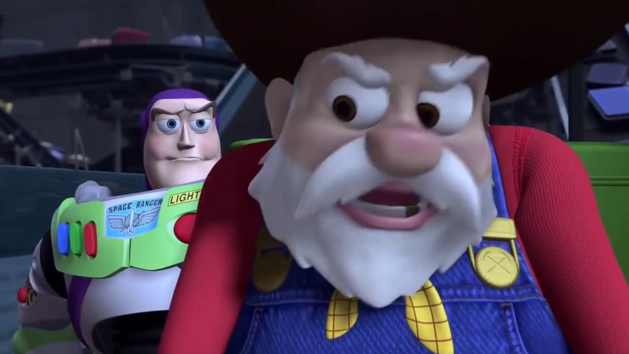 Toy Story. Airport Scene