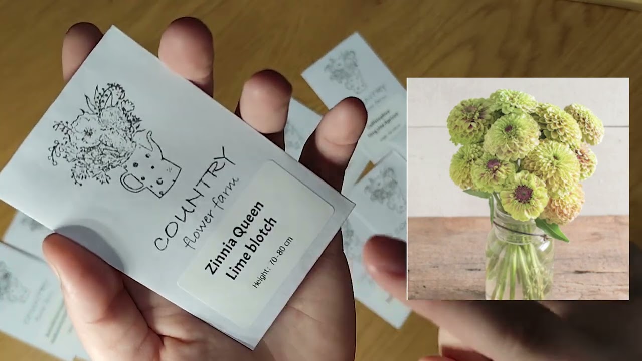Розпаковка насіння квітів від Country Flower farm